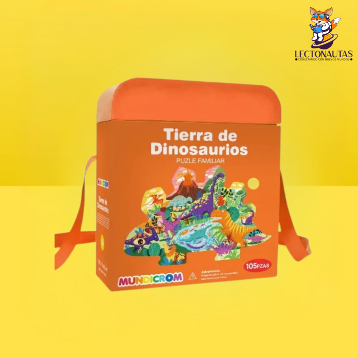 Puzle tierra de dinosaurios