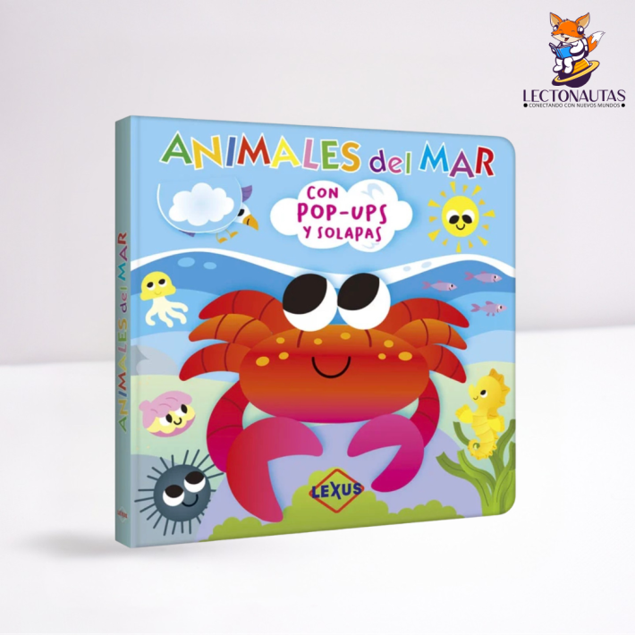 Animales del Mar con Pop-Ups y Solapas
