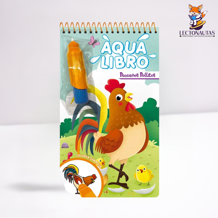 Aqua Libro: Pequeños Pollitos