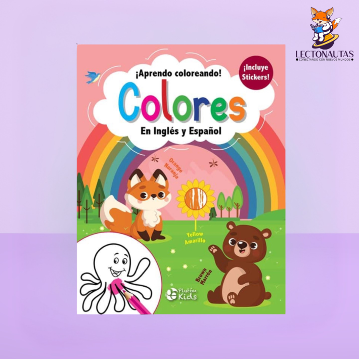 Colores – Aprendo coloreando (En Inglés y español)