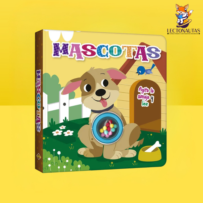 Mascotas – Libro con sonaja