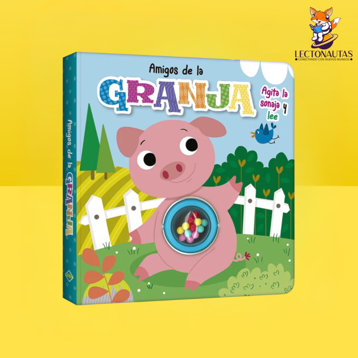 Amigos de la Granja – Libro con sonaja