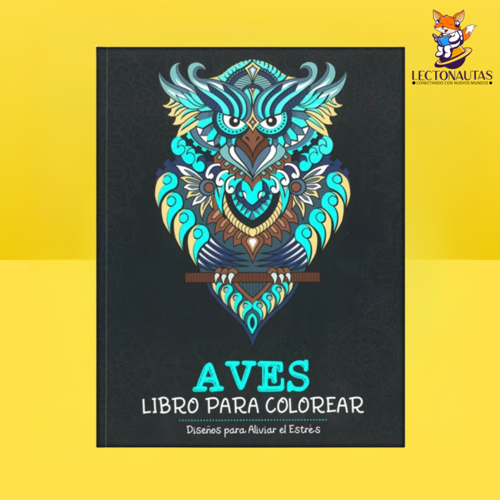 Aves: Libro para colorear y aliviar el estrés