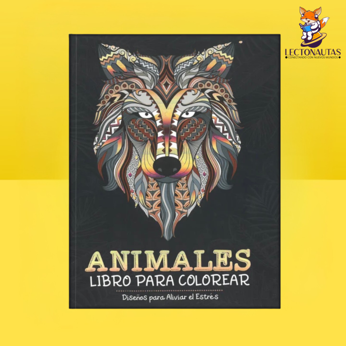 Animales: Libro para colorear y aliviar el estrés